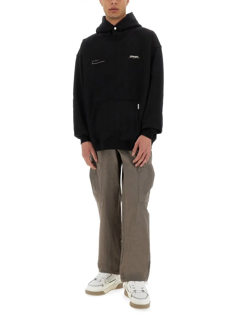 Represent "PATRON OF THE CLUB" HOODIE sold by Siebentaschen product image thumbnail 2