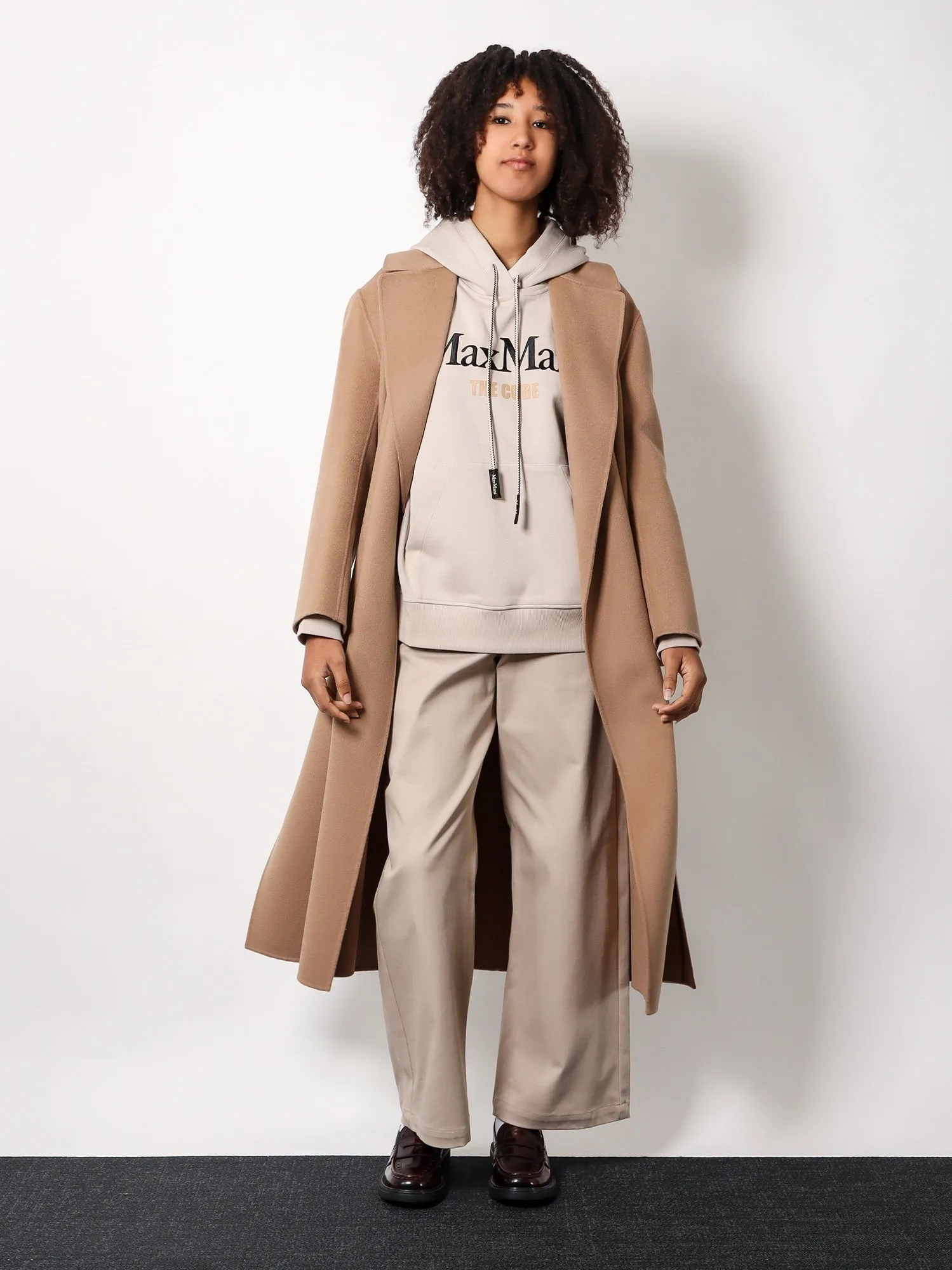 'S MAX MARA Marianna distressed fabric trouser sold by Siebentaschen product image thumbnail 2