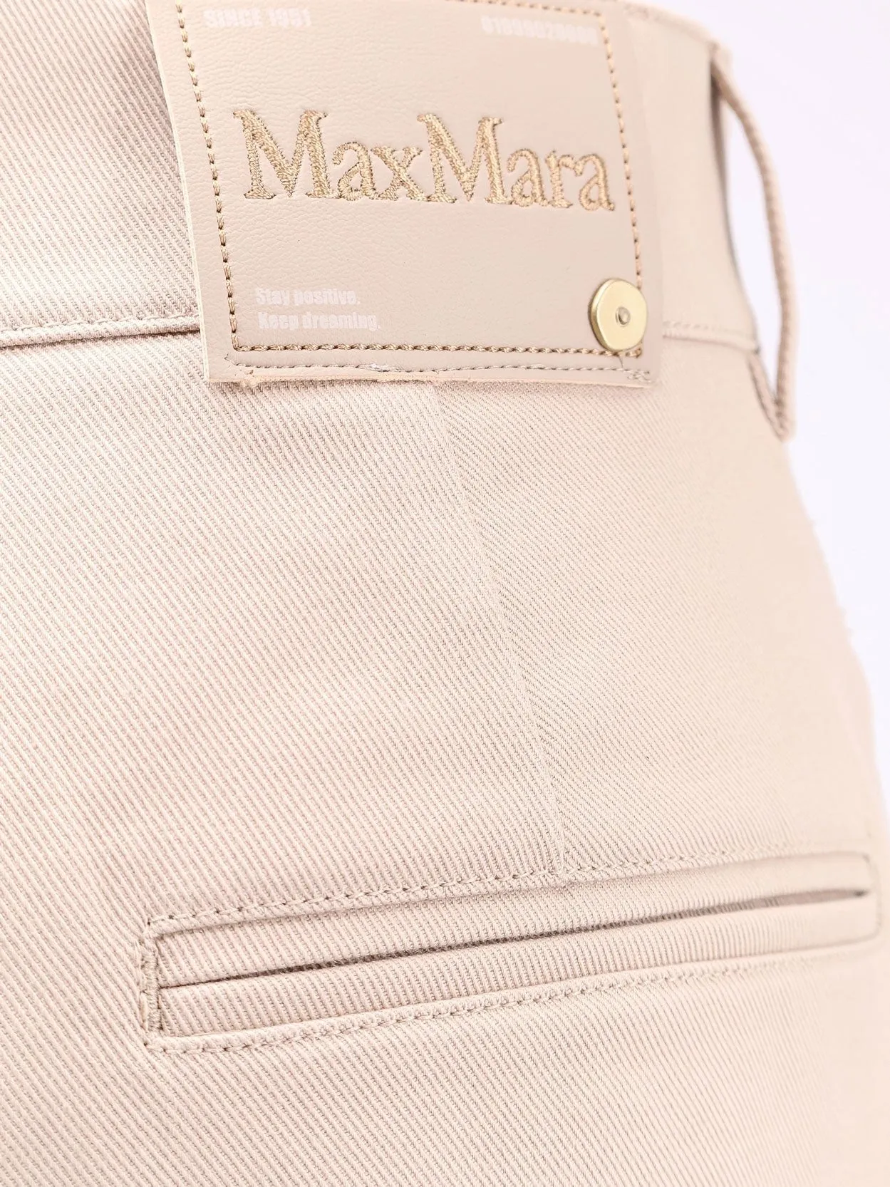 'S MAX MARA Marianna distressed fabric trouser sold by Siebentaschen product image thumbnail 4