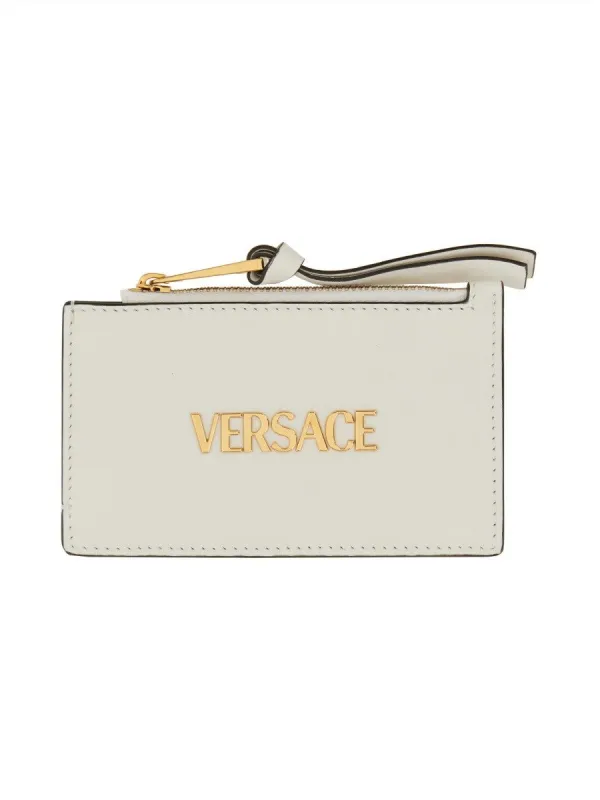 Versace ZIPPER CARD HOLDER "TAG" sold by Siebentaschen