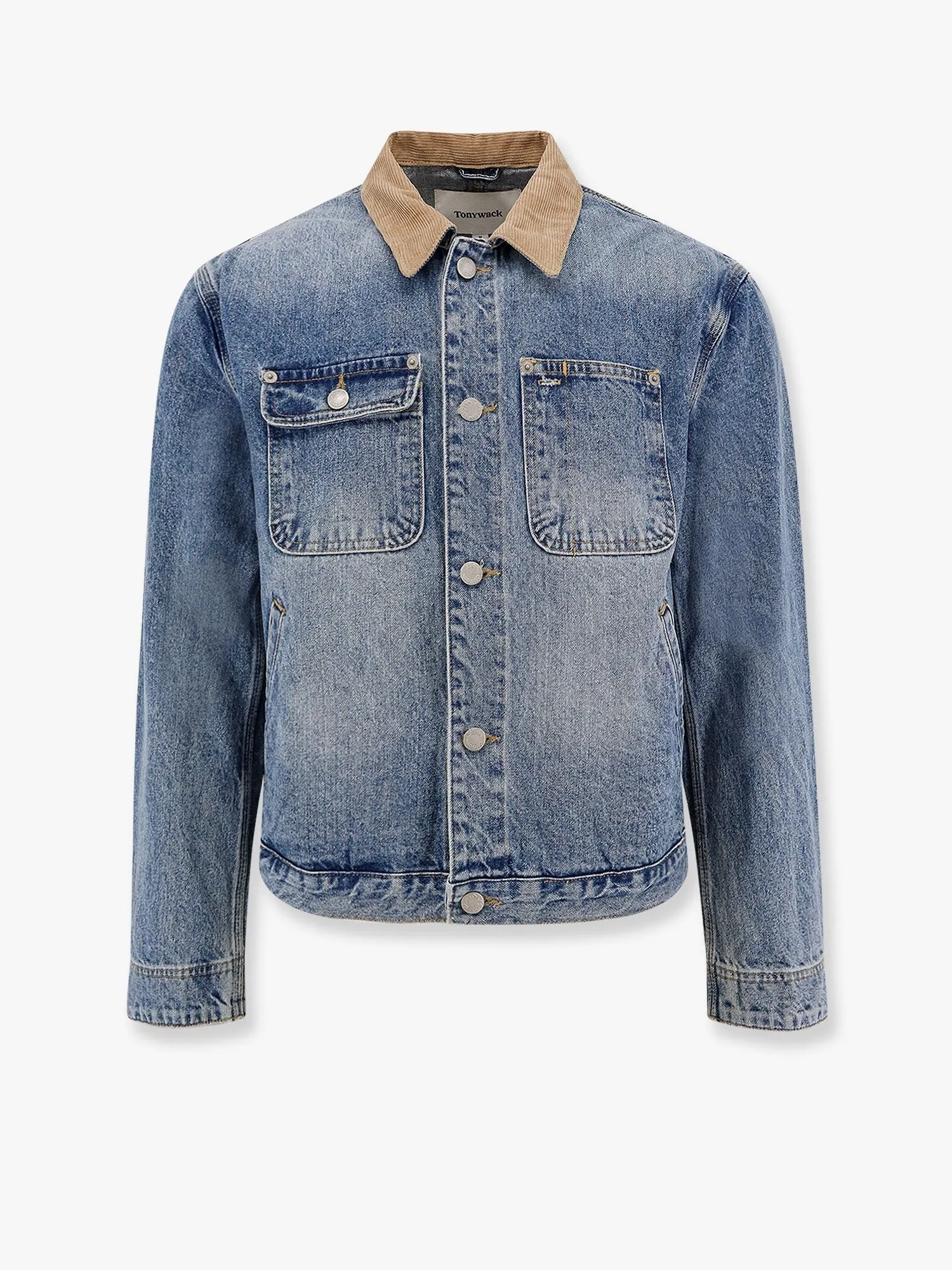 TONYWACK Work washed denim jacket sold by Siebentaschen product image thumbnail 4