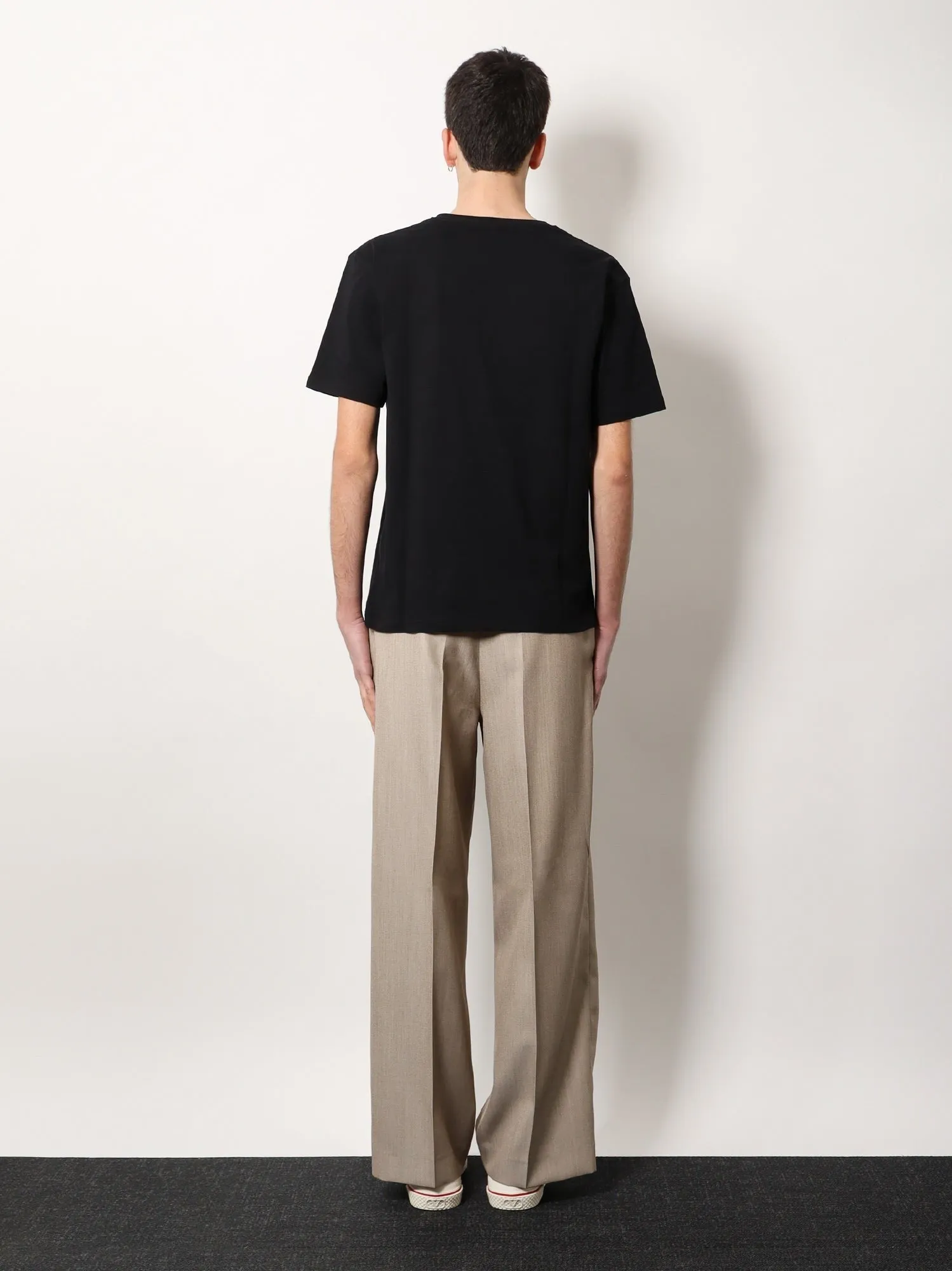 Valentino COTTON T-SHIRT WITH "CHEZ VALENTINO" PRINT sold by Siebentaschen product image thumbnail 3