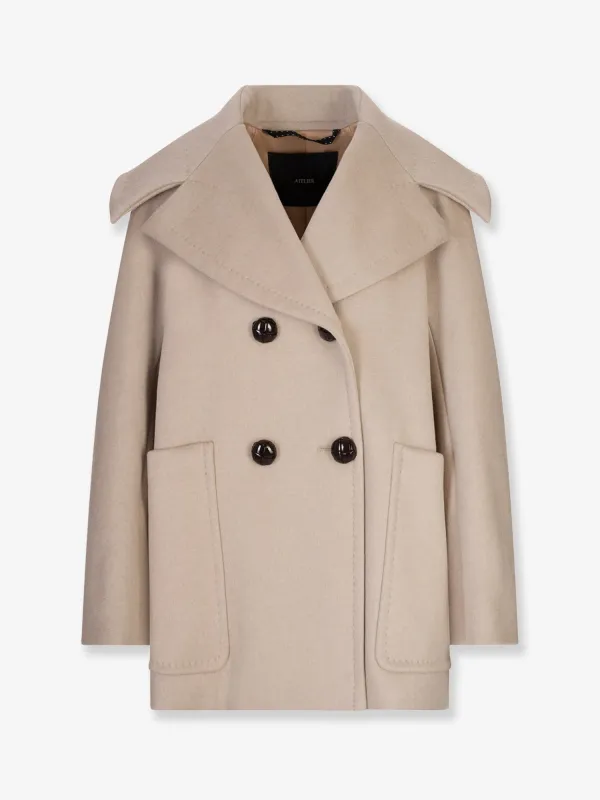 Max Mara Mario double-breasted cashmere coat sold by Siebentaschen