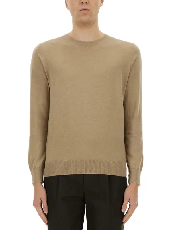 Zegna CASHMERE AND SILK SWEATER sold by Siebentaschen