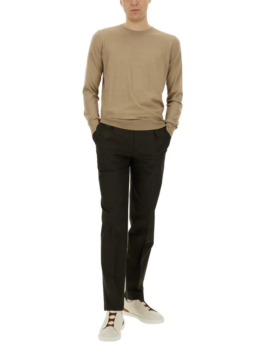 Zegna CASHMERE AND SILK SWEATER sold by Siebentaschen product image thumbnail 2
