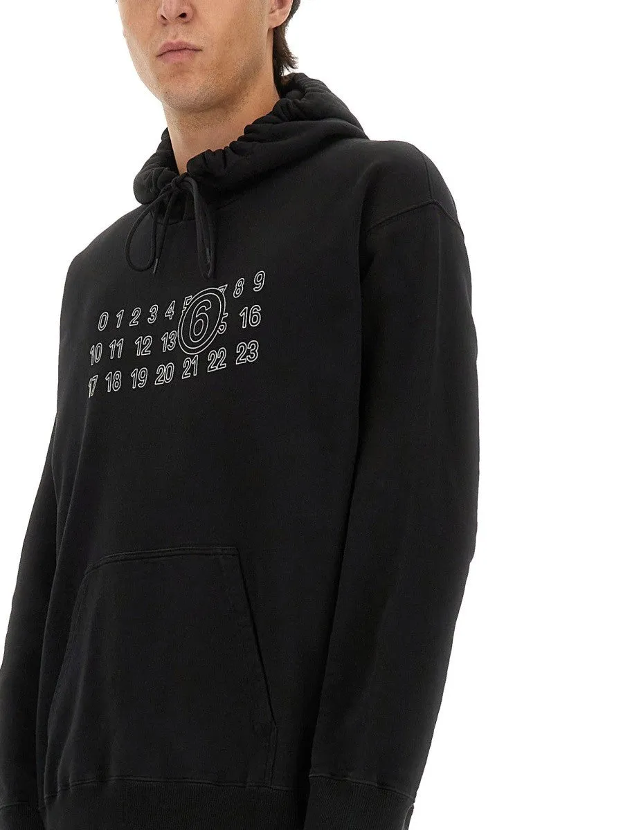 MM6 MAISON MARGIELA HOODIE WITH PRINT sold by Siebentaschen product image thumbnail 4