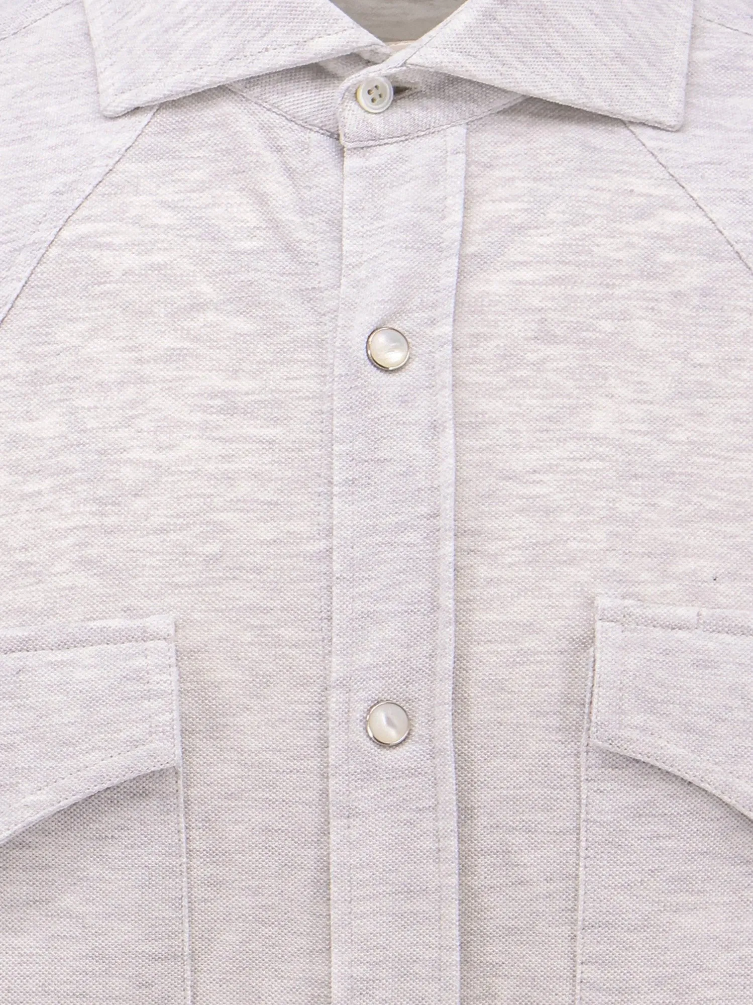 Brunello Cucinelli Cotton leisure fit shirt sold by Siebentaschen product image thumbnail 3