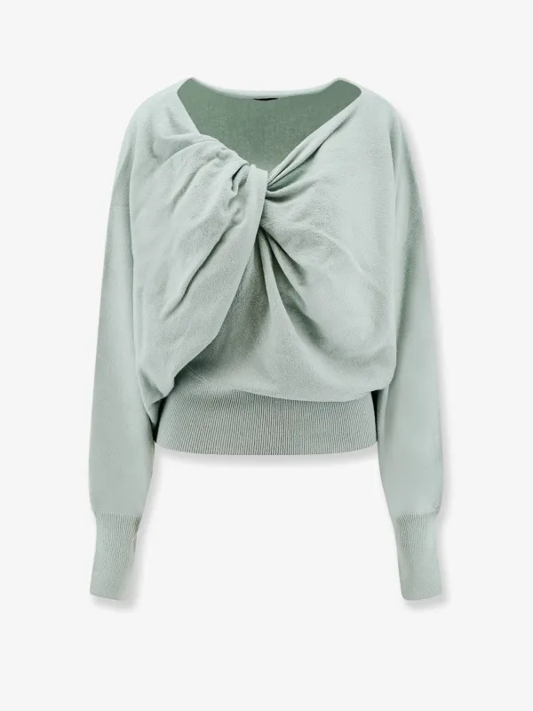 alberta ferretti Wool, silk and cashmere sweater sold by Siebentaschen