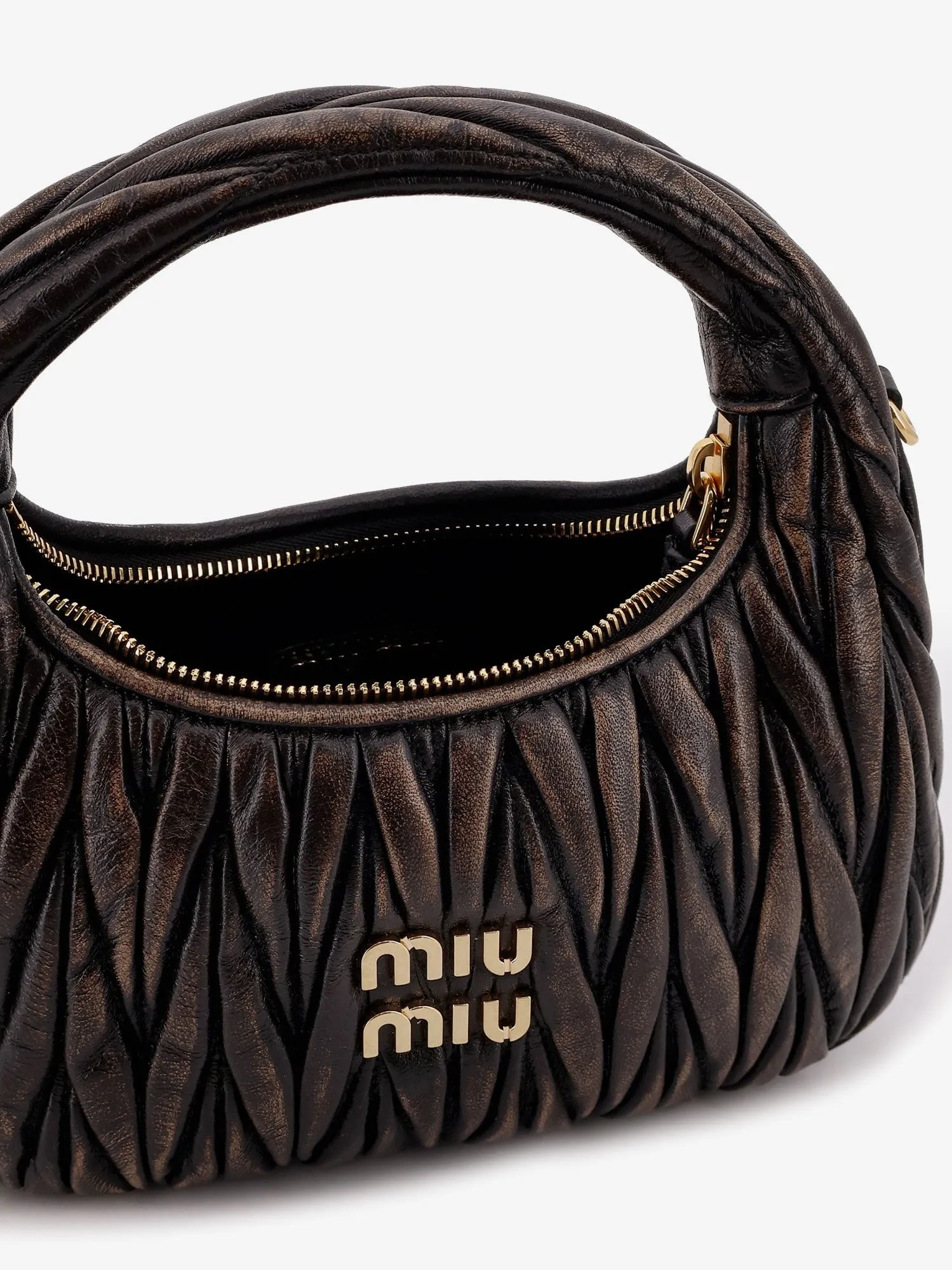 Miu Miu Wander matelassé leather shoulder bag sold by Siebentaschen product image thumbnail 5