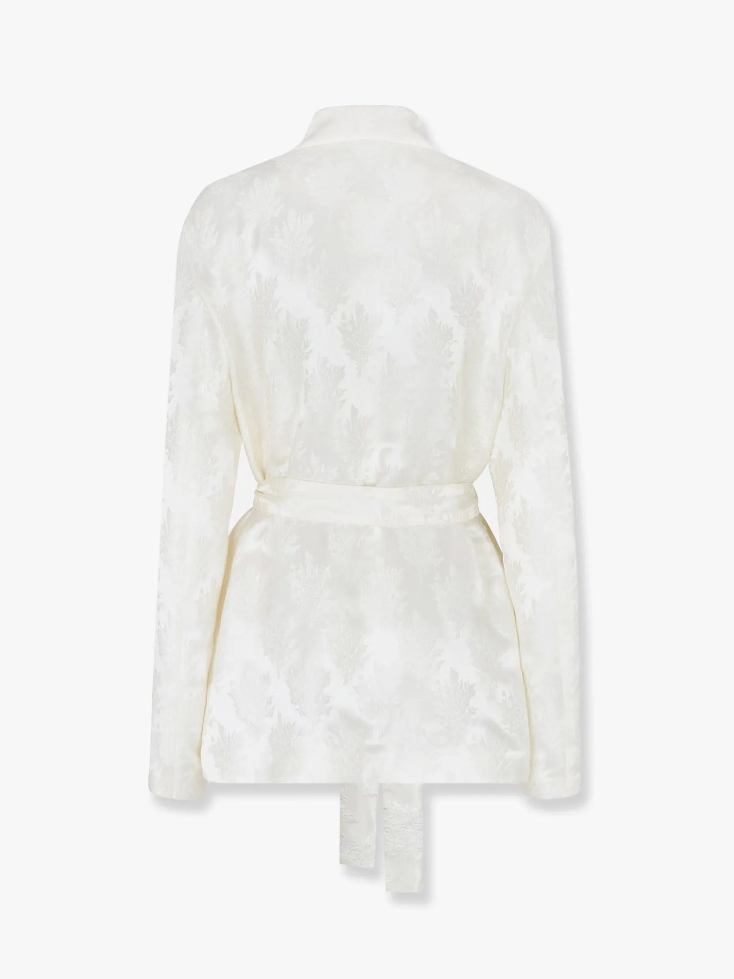 Fendi Jacquard silk blazer with floral motif sold by Siebentaschen product image thumbnail 5