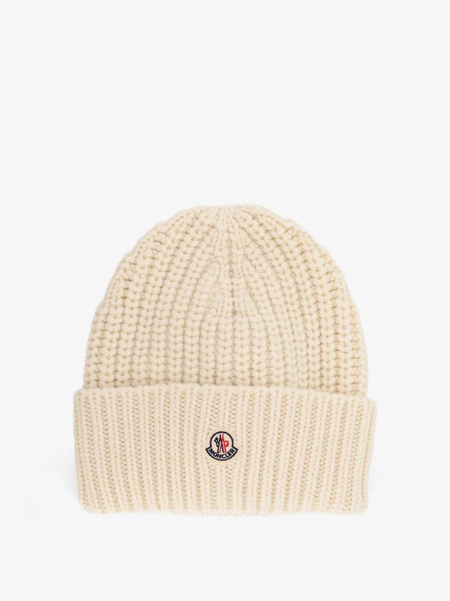 Moncler Wool and cashmere beanie hat sold by Siebentaschen product image thumbnail 4