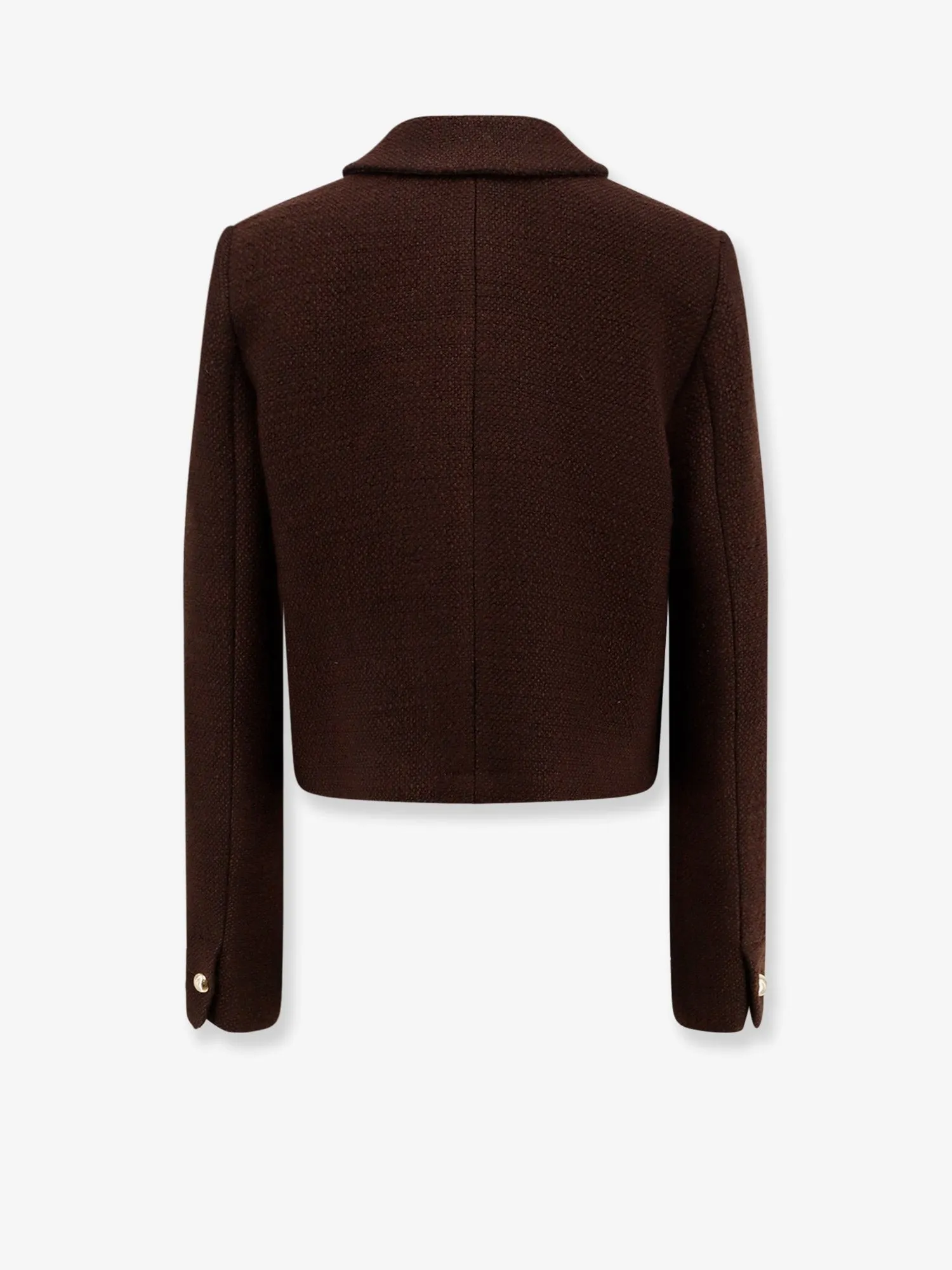 Semicouture Wool blend blazer with metal buttons sold by Siebentaschen product image thumbnail 2