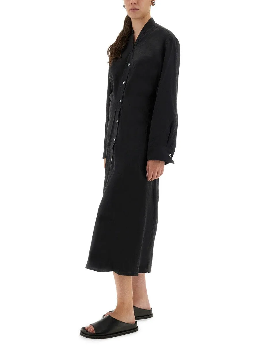 STUDIO NICHOLSON "FLOWER" MIDI DRESS sold by Siebentaschen product image thumbnail 2