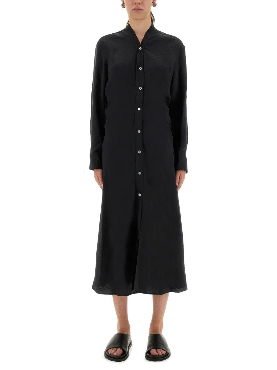 STUDIO NICHOLSON "FLOWER" MIDI DRESS sold by Siebentaschen