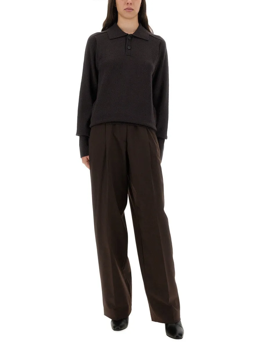 STUDIO NICHOLSON "INVERNESS" SHIRT WITH POLO COLLAR sold by Siebentaschen product image thumbnail 2