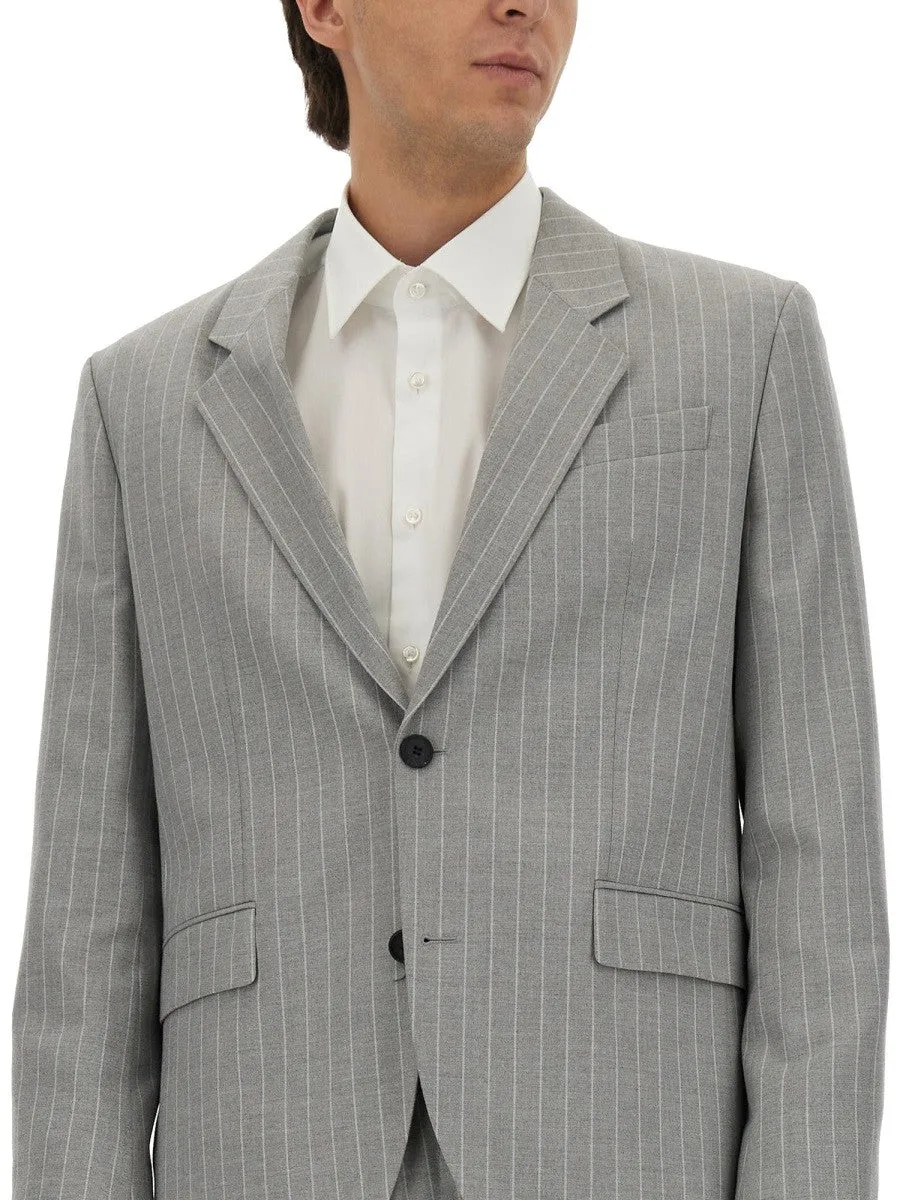 Hugo SLIM FIT SUIT WITH STRIPED PATTERN sold by Siebentaschen product image thumbnail 4