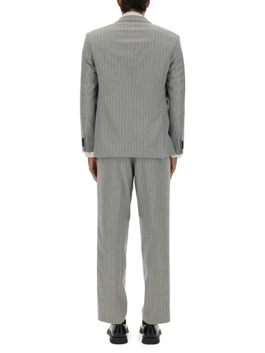 Hugo SLIM FIT SUIT WITH STRIPED PATTERN sold by Siebentaschen product image thumbnail 3