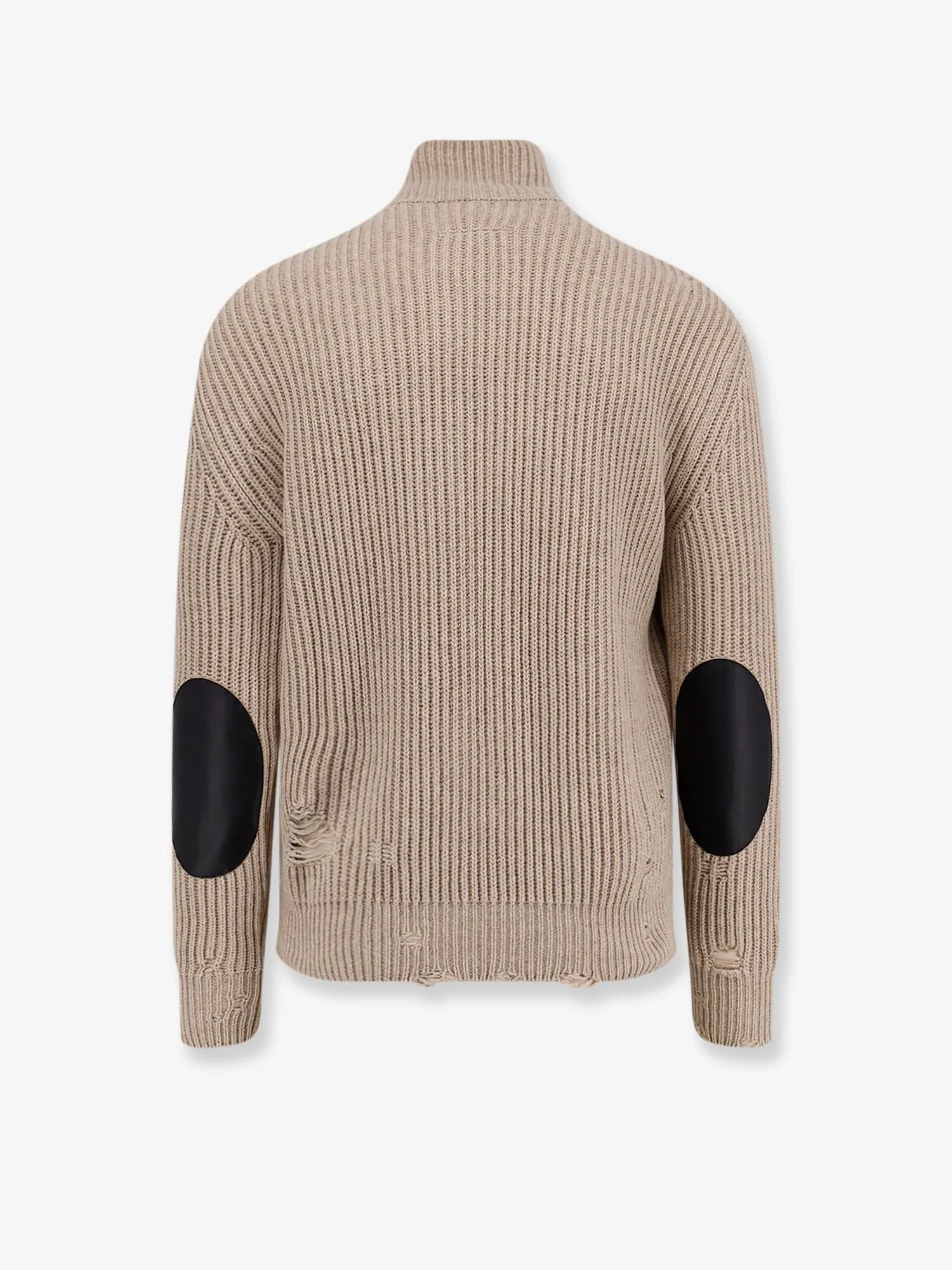 MM6 MAISON MARGIELA Wool blend cardigan with distressed effect sold by Siebentaschen product image thumbnail 2