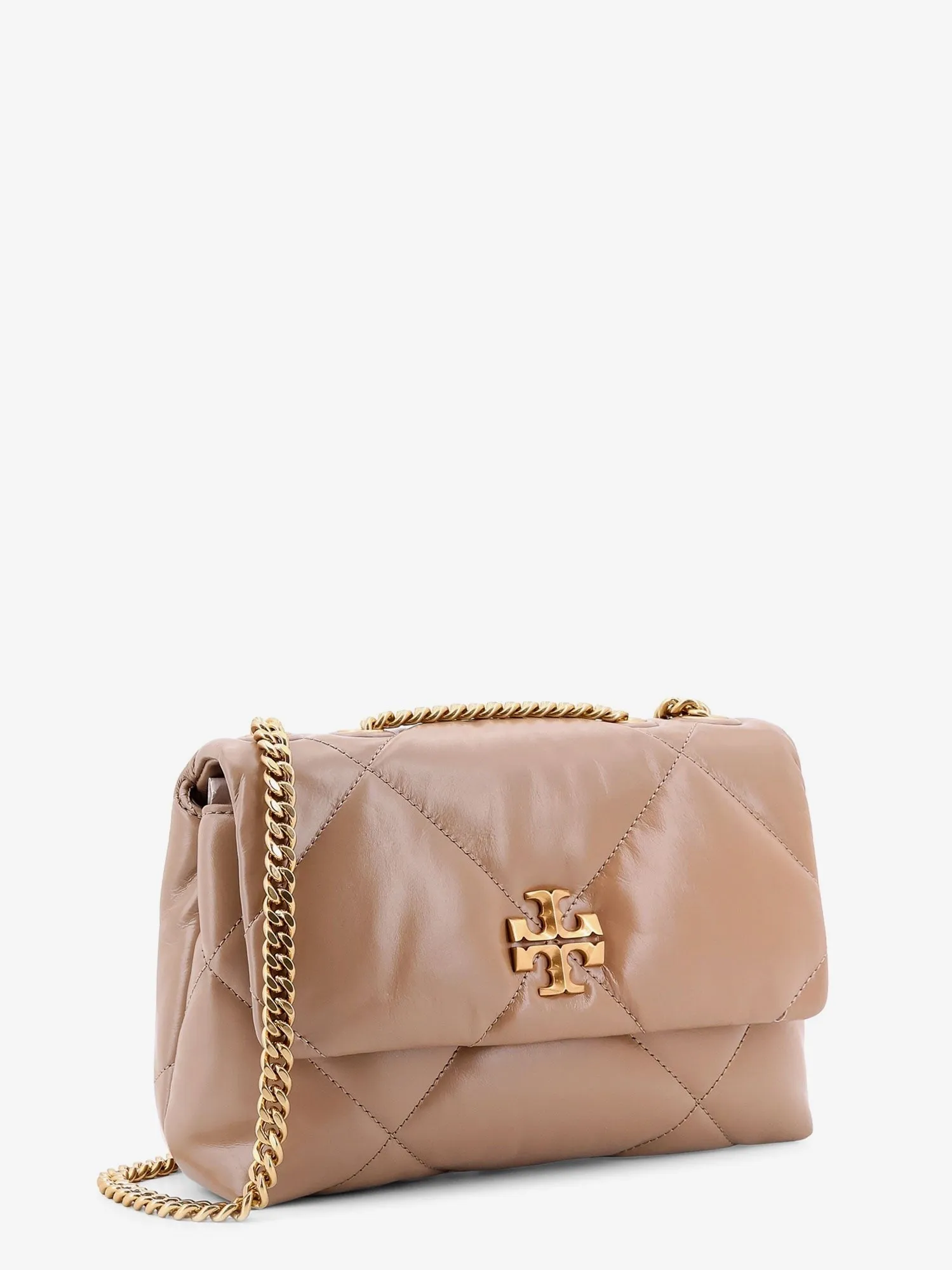 Tory Burch Kira matelassé leather shoulder bag with metal logo sold by Siebentaschen product image thumbnail 3
