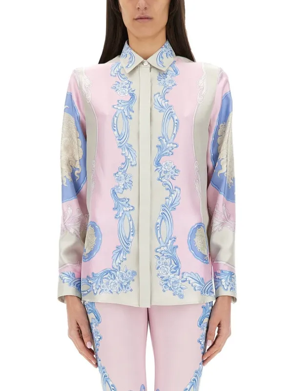 Versace SILK SHIRT "CAMEO" sold by Siebentaschen