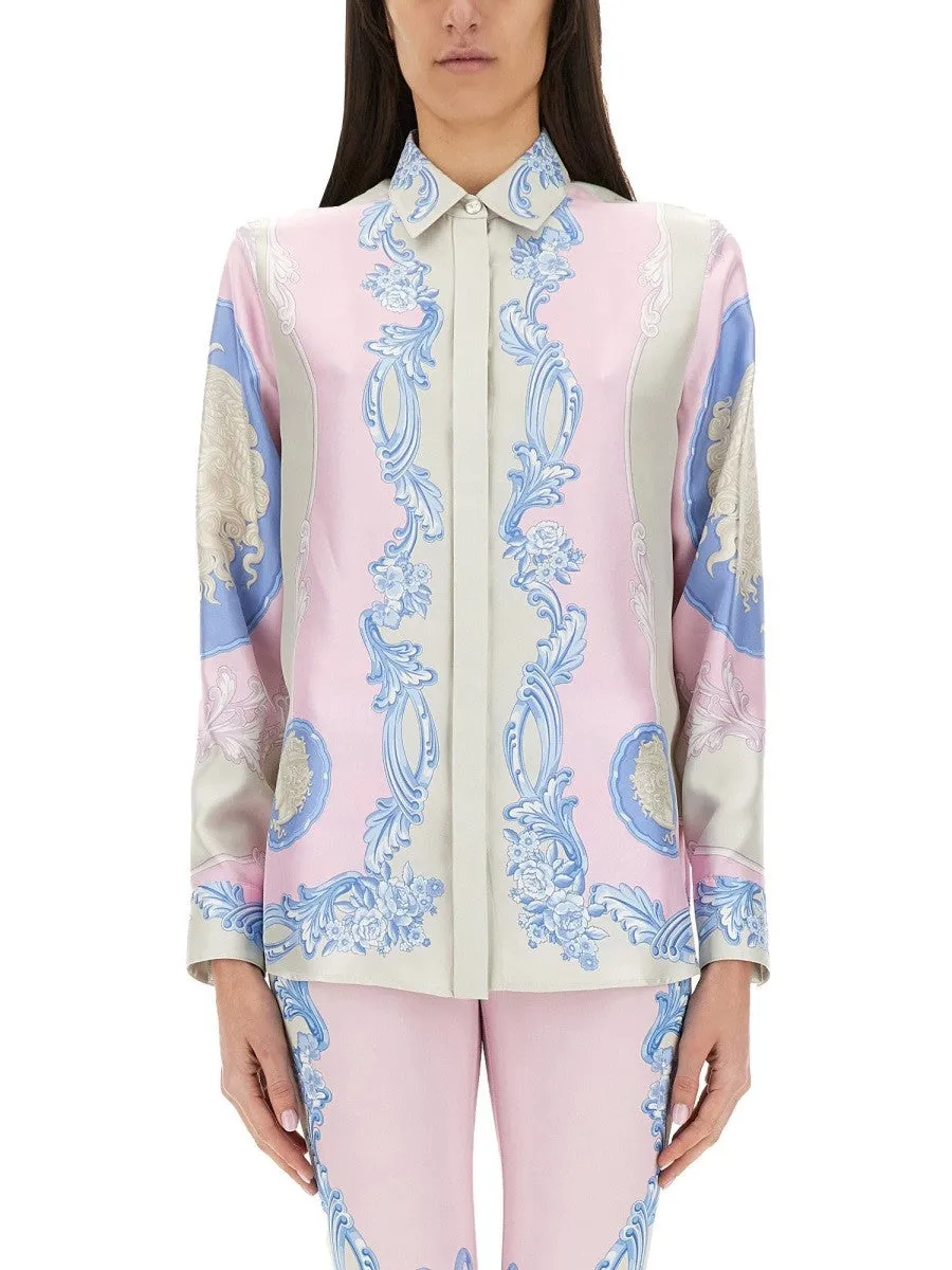 Versace SILK SHIRT "CAMEO" sold by Siebentaschen