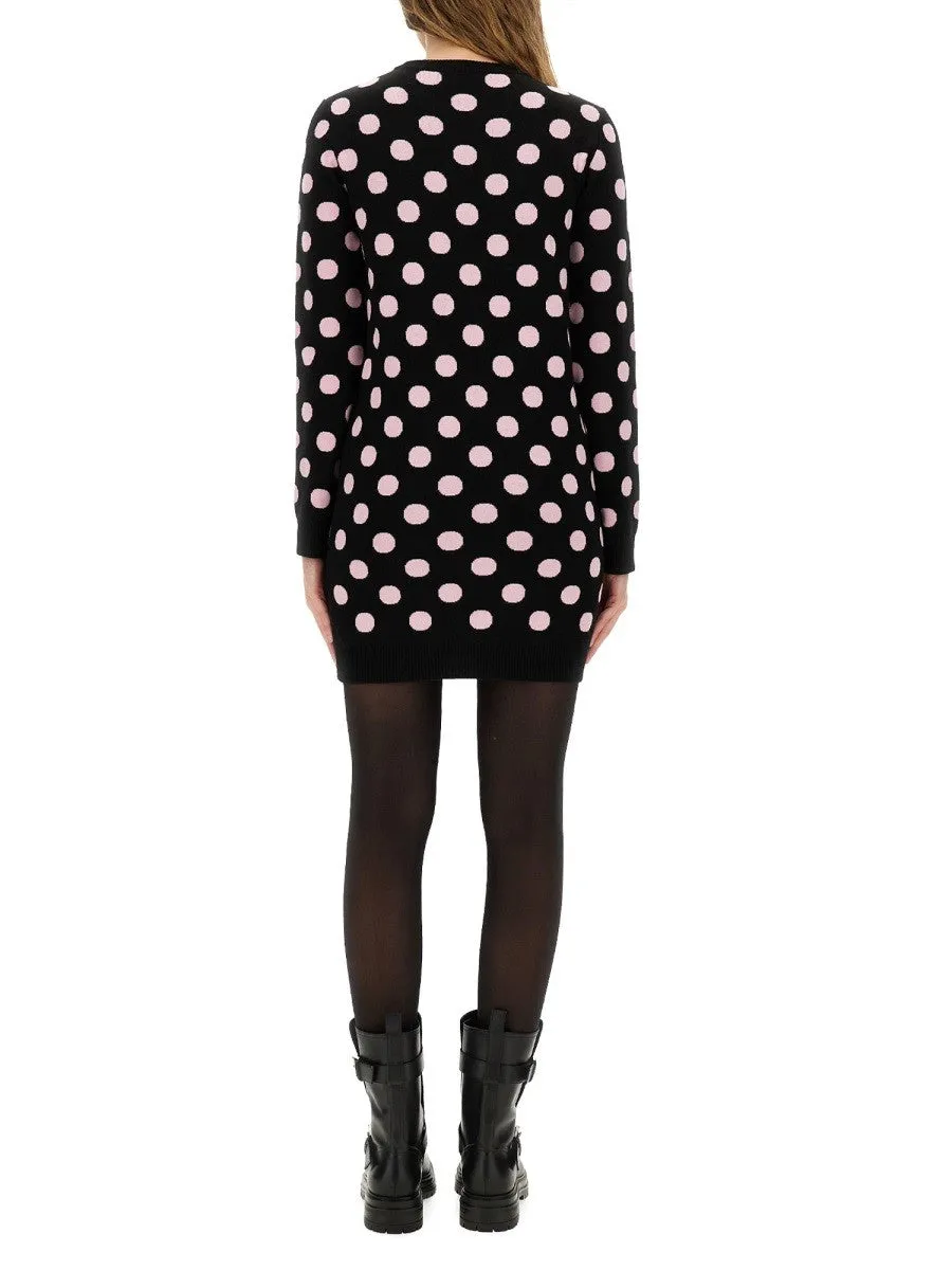 Moschino POLKA DOT DRESS WITH LOGO sold by Siebentaschen product image thumbnail 3
