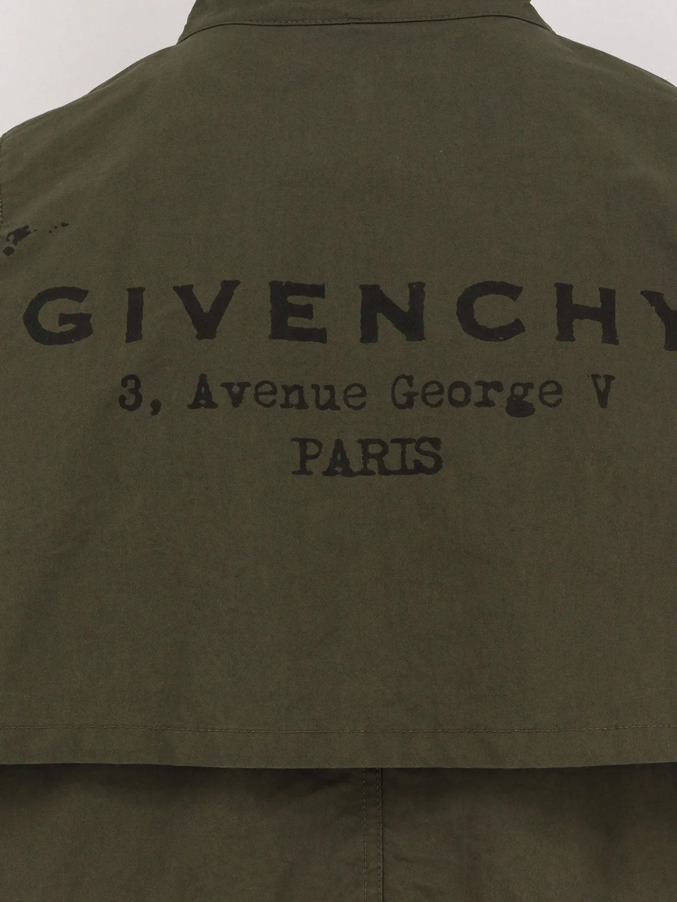 Givenchy Water-proof cotton parka jacket sold by Siebentaschen product image thumbnail 3