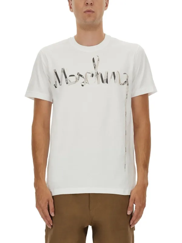 Moschino PRINTED COTTON T-SHIRT sold by Siebentaschen