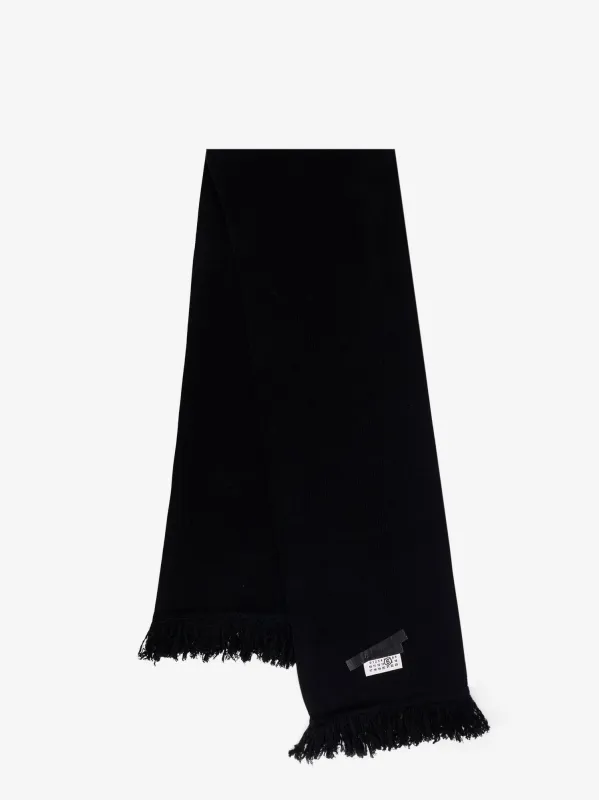 MM6 MAISON MARGIELA Wool blend scarf sold by Siebentaschen