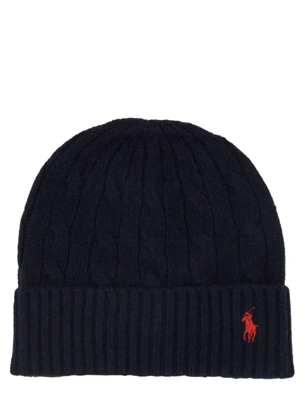 Polo Ralph Lauren BRAIDED WOOL AND CASHMERE BEANIE sold by Siebentaschen