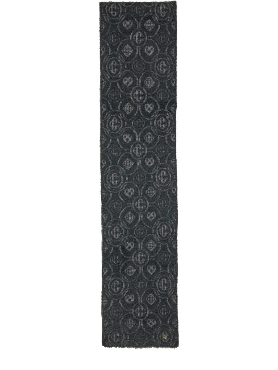 CASABLANCA MONOGRAM "FLUFFY" SCARF sold by Siebentaschen