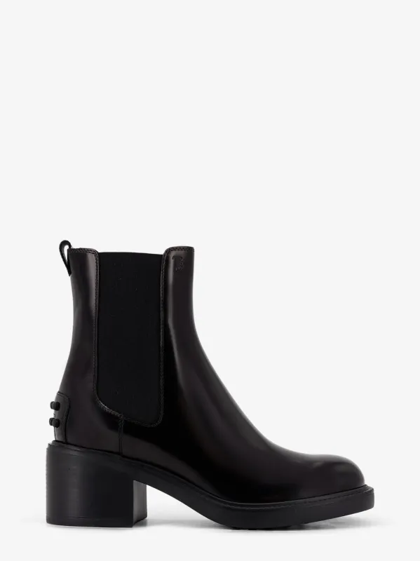 TOD'S Gomma T60 leather ankle boots sold by Siebentaschen
