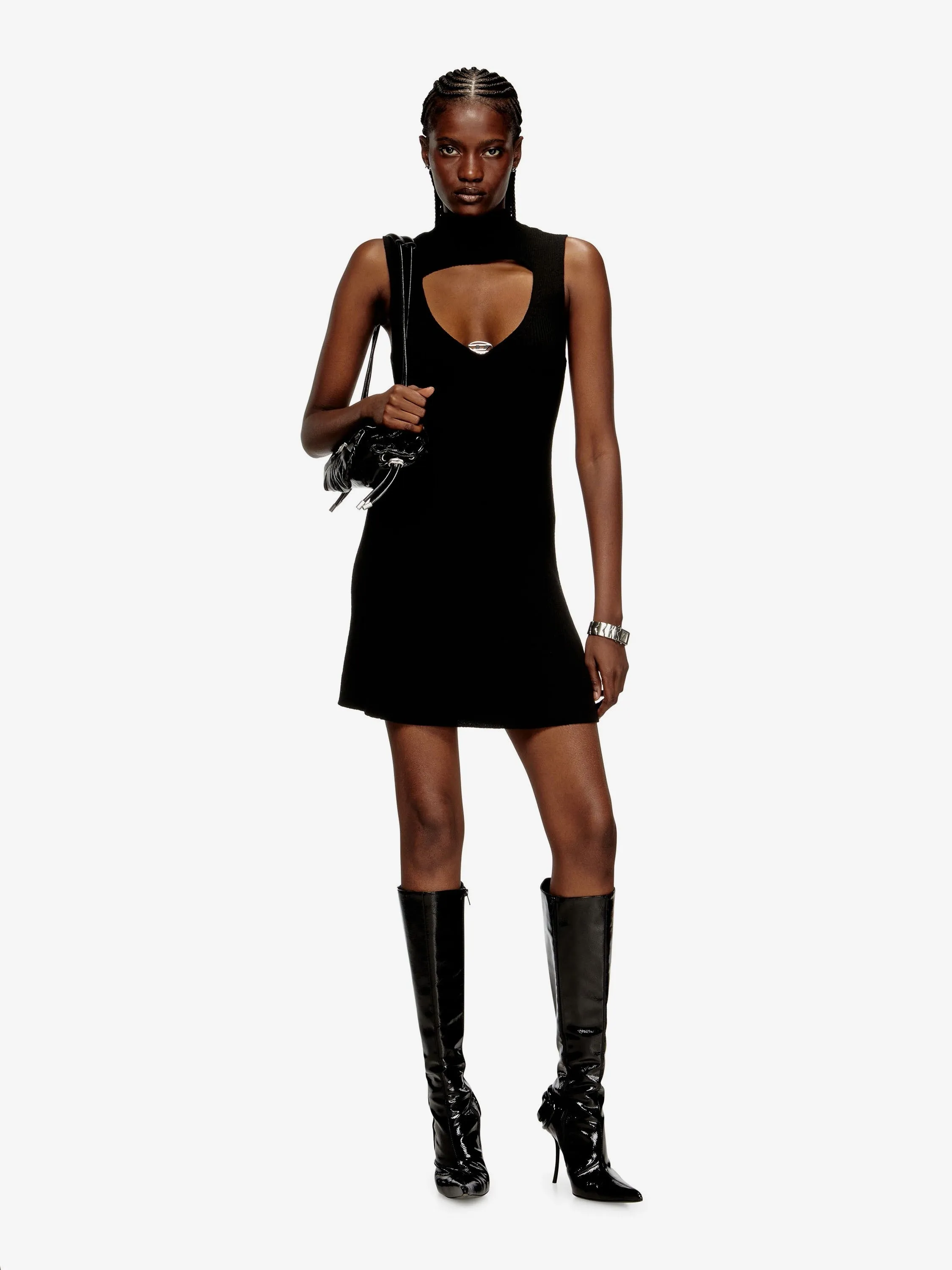 Diesel M-Oloni wool short dress sold by Siebentaschen product image thumbnail 2
