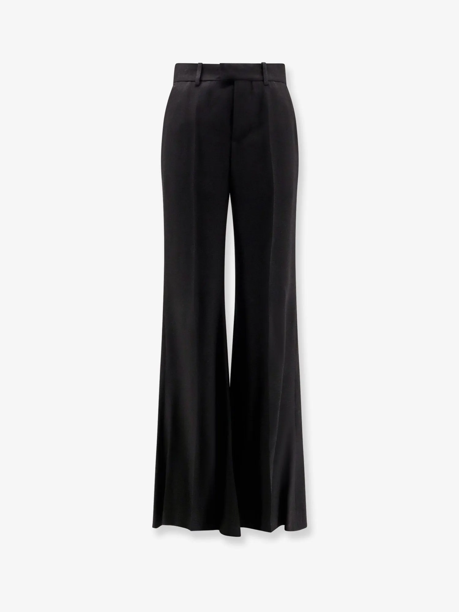 Balenciaga Viscose trousers with flared bottom sold by Siebentaschen