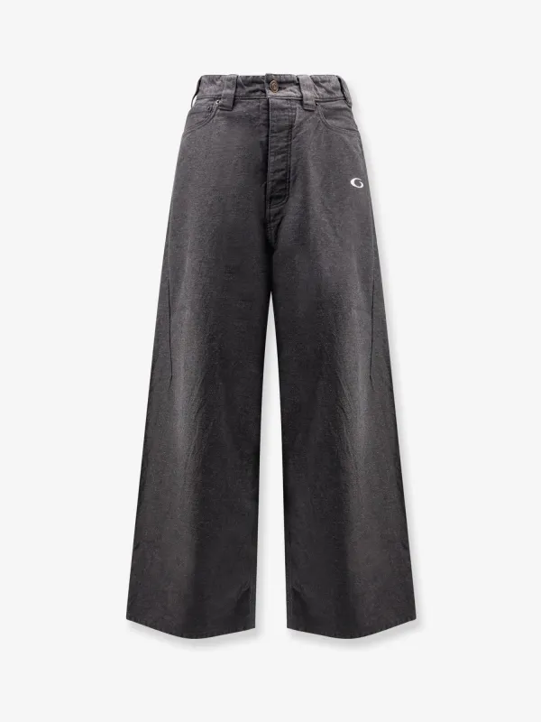 Balenciaga Trompe L'oeil denim trousers sold by Siebentaschen