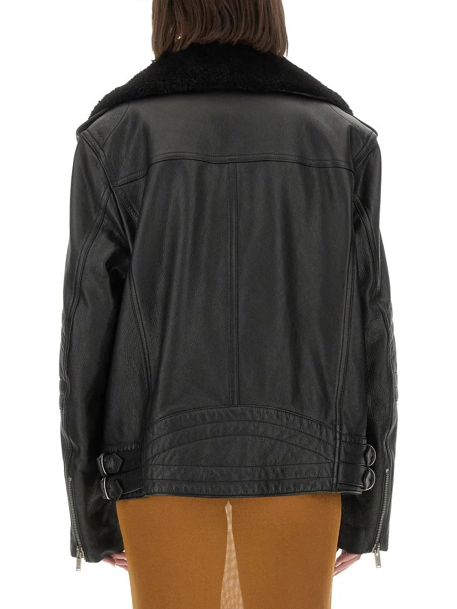 Saint Laurent LEATHER BIKER JACKET sold by Siebentaschen product image thumbnail 3