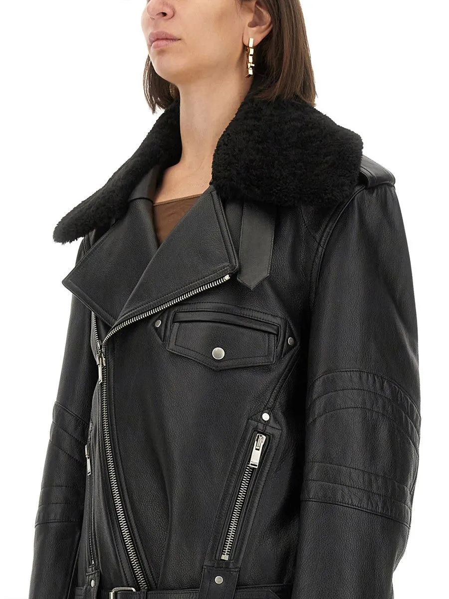 Saint Laurent LEATHER BIKER JACKET sold by Siebentaschen product image thumbnail 4