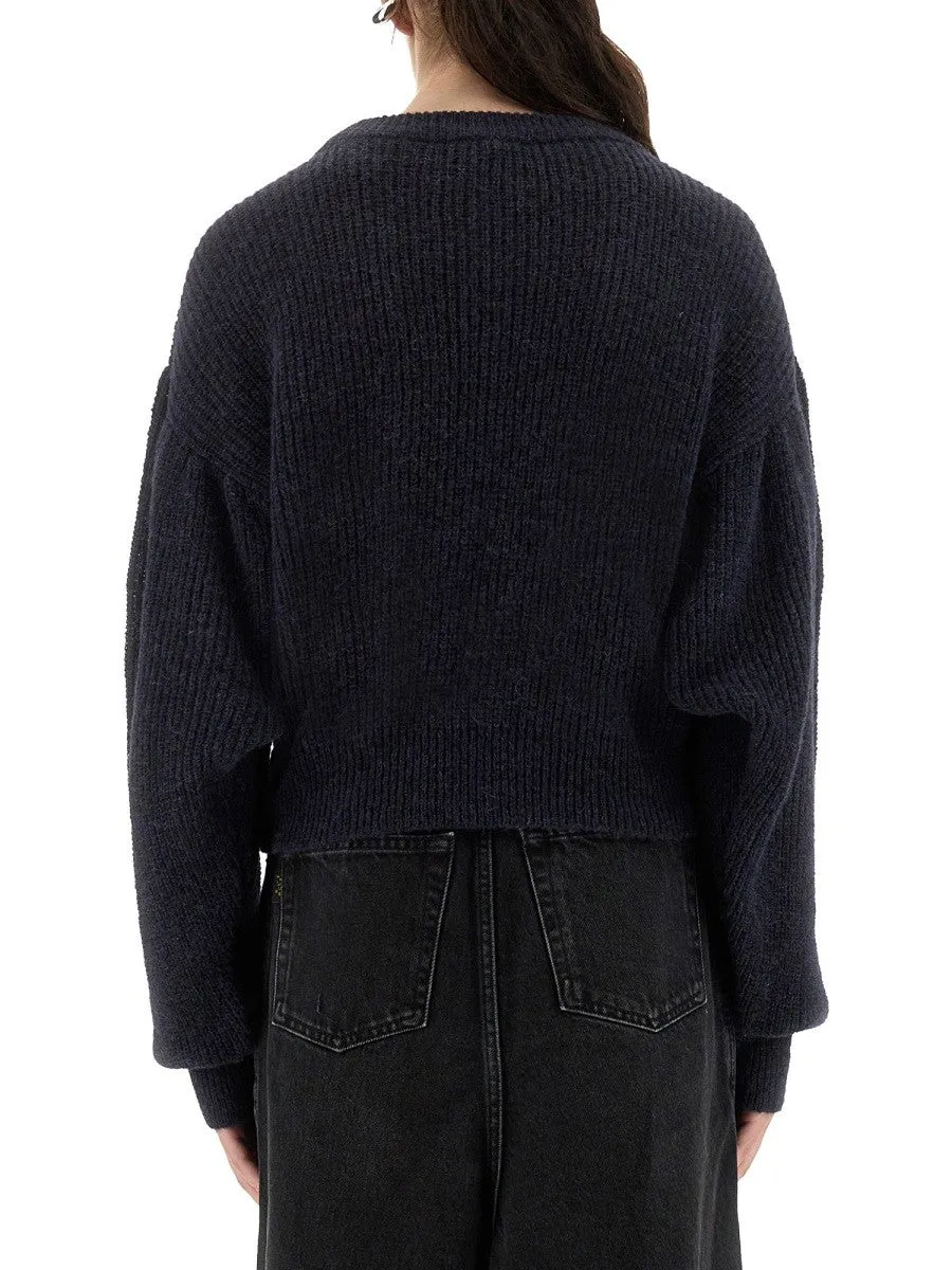 ROTATE BIRGER CHRISTENSEN WOOL PUFF SWEATER sold by Siebentaschen