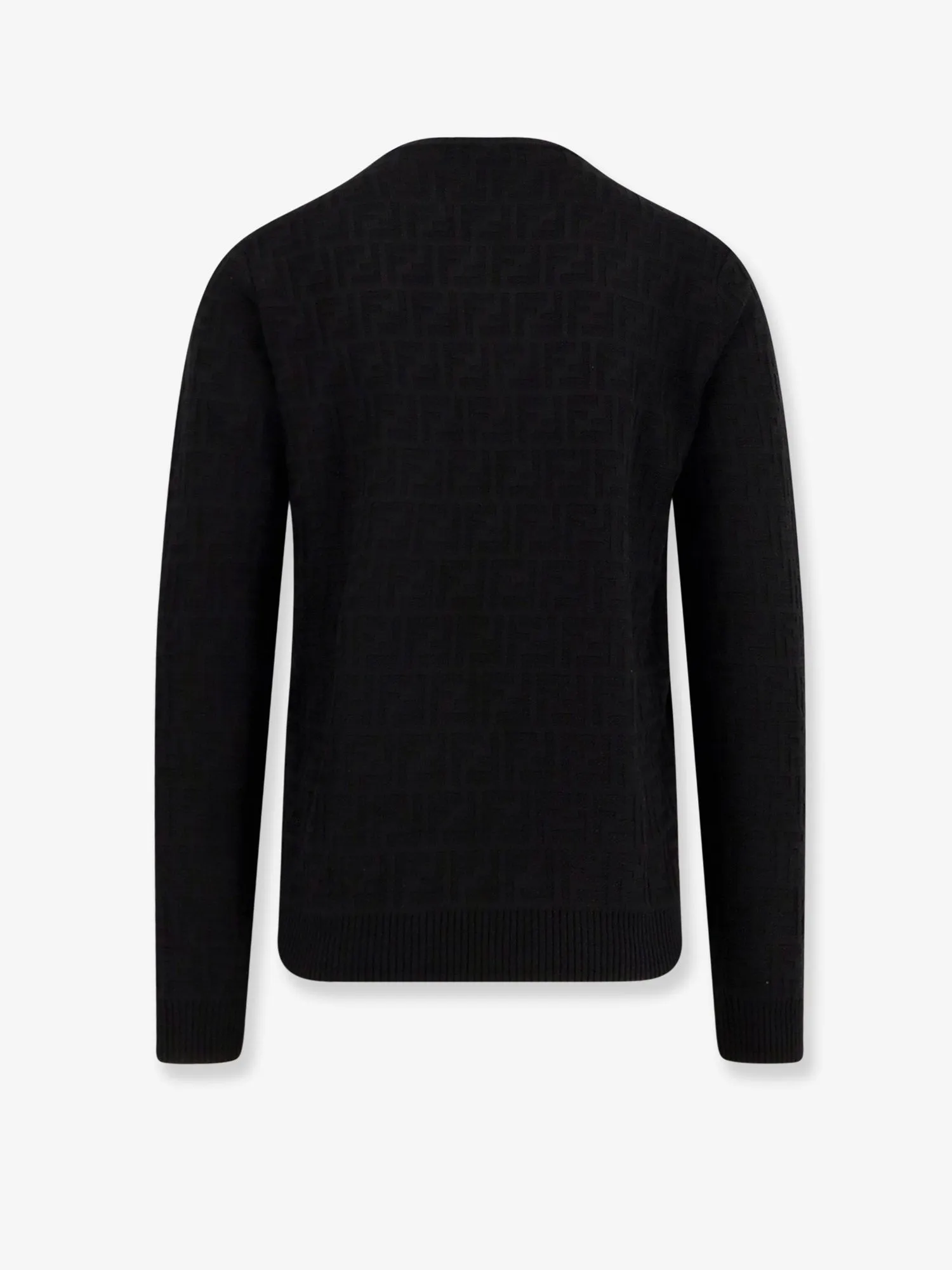 Fendi Cotton sweater with FF jacquard effect sold by Siebentaschen product image thumbnail 2