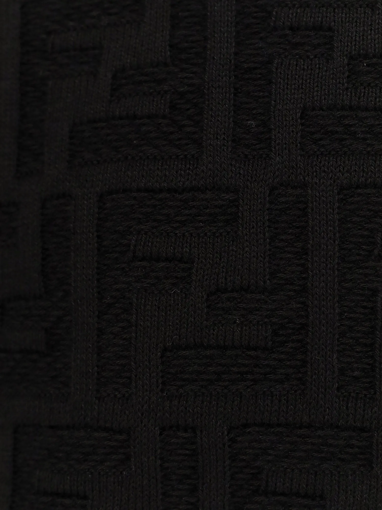 Fendi Cotton sweater with FF jacquard effect sold by Siebentaschen product image thumbnail 3