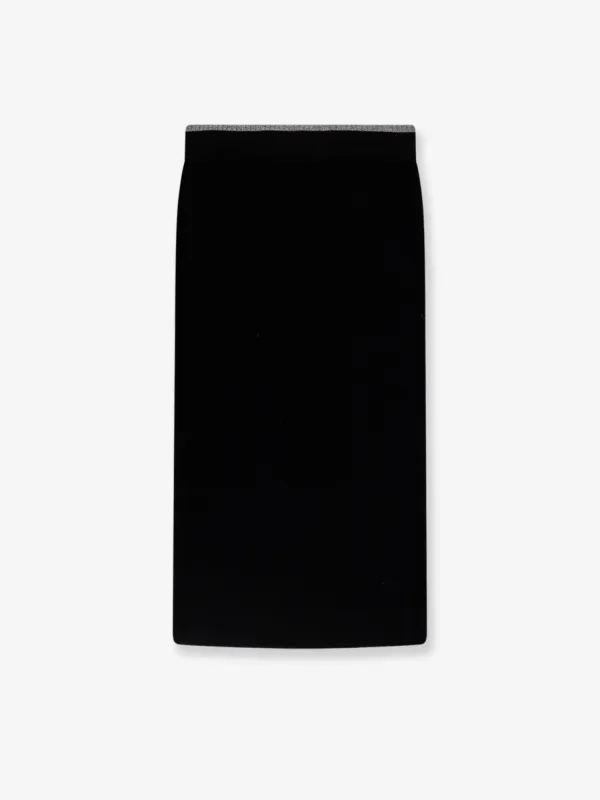 Pinko Wool blend skirt sold by Siebentaschen