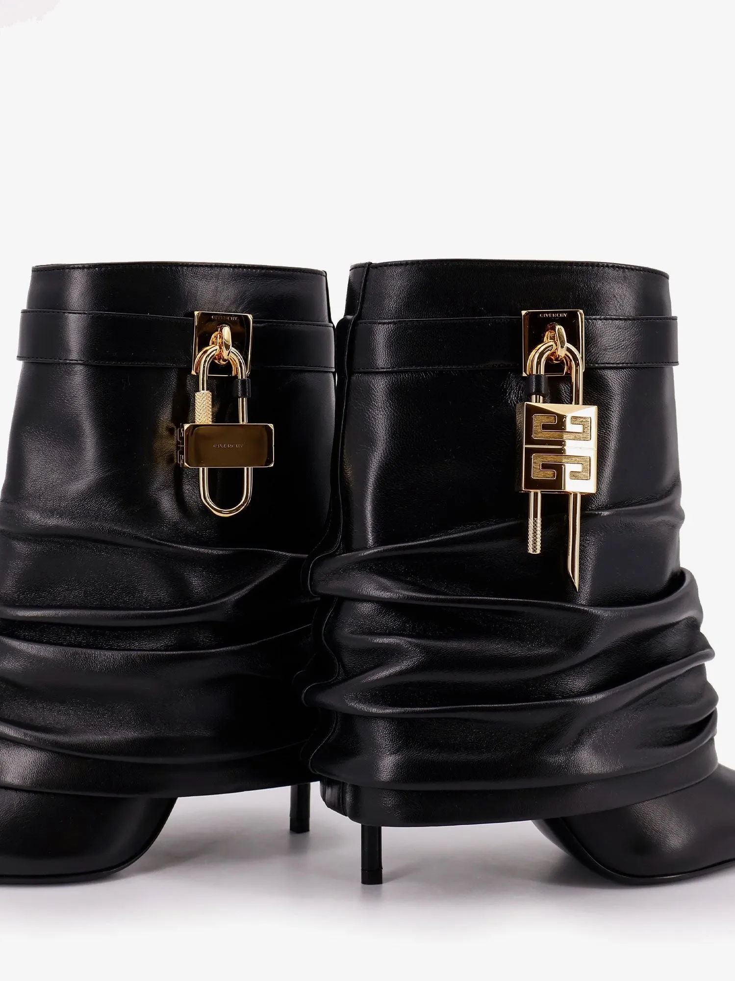 Givenchy Shark Lock Stiletto leather ankle boots sold by Siebentaschen product image thumbnail 4