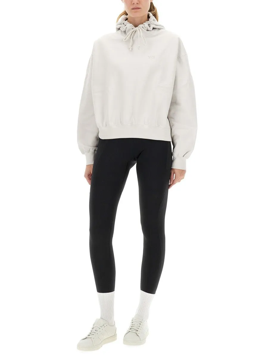 Y - 3 HOODED SWEATSHIRT WITH LOGO sold by Siebentaschen product image thumbnail 2