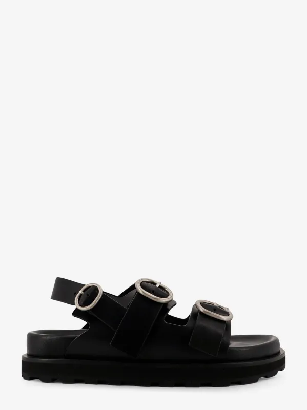 JIL SANDER Leather sandals sold by Siebentaschen
