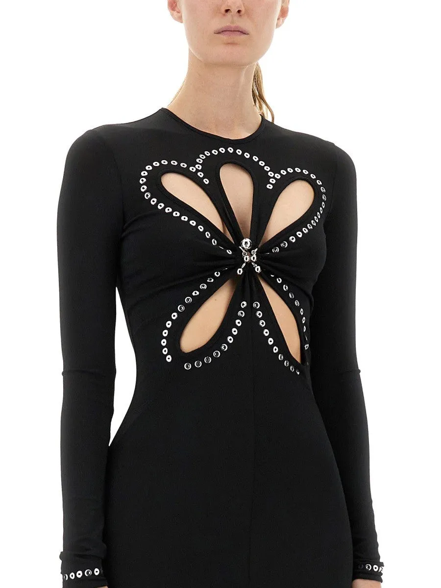 RABANNE SECOND SKIN EFFECT LONG DRESS sold by Siebentaschen product image thumbnail 4