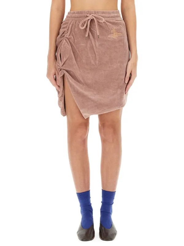 Vivienne Westwood "SIDE PANTHER" MINI SKIRT made by Vivienne Westwood