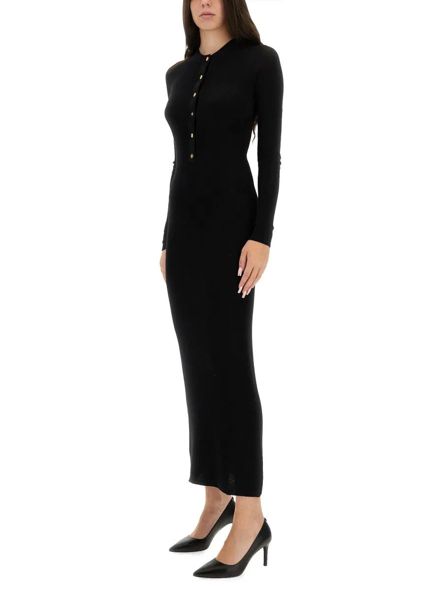 Versace WOOL DRESS WITH BUTTONS sold by Siebentaschen product image thumbnail 2