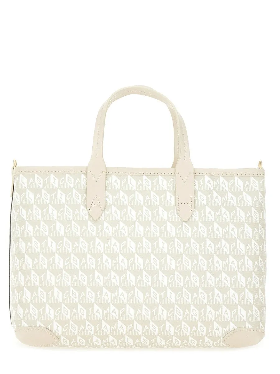 ANYA HINDMARCH XS TOTE BAG WITH "I AM A PLASTIC BAG" PATTERN sold by Siebentaschen product image thumbnail 2