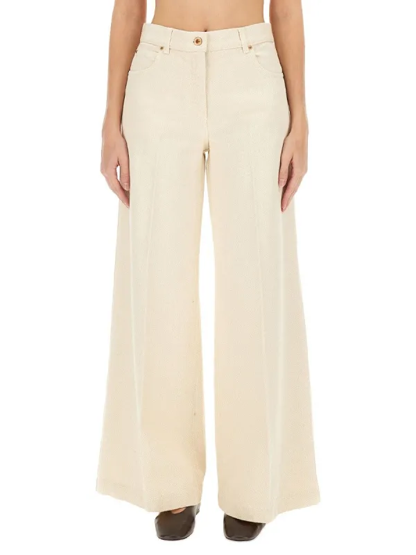 ASPESI WIDE LEG PANTS sold by Siebentaschen