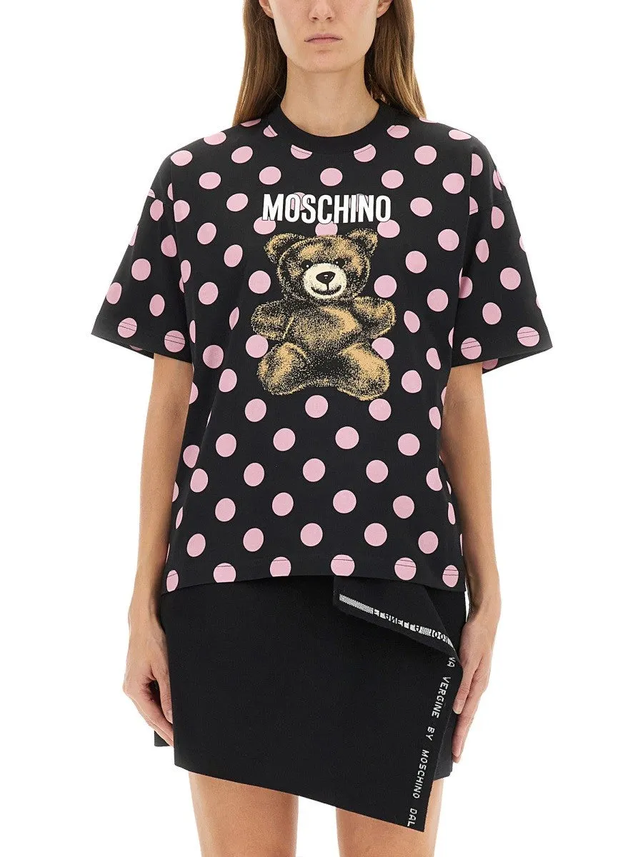Moschino "TEDDY POLKA DOTS" T-SHIRT sold by Siebentaschen